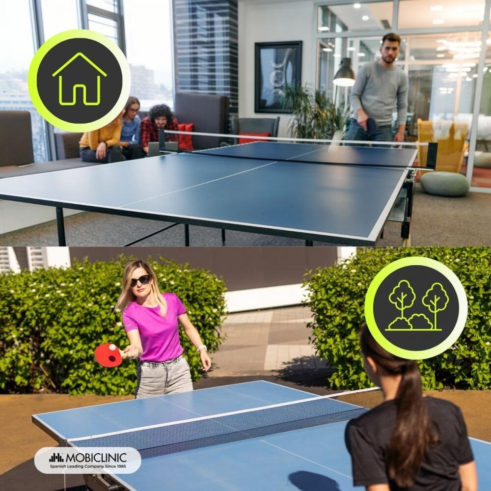 Mesa de Ping Pong 274 x 152,5 x 76 cm Plegable Funda protectora 7/7