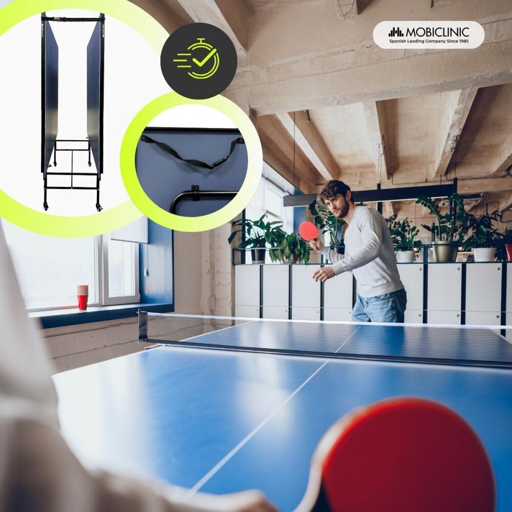 Mesa de Ping Pong 274 x 152,5 x 76 cm Plegable Funda protectora 4/7