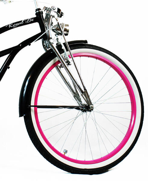 Rower beach cruiser miejski damski Lady Springer 2/3