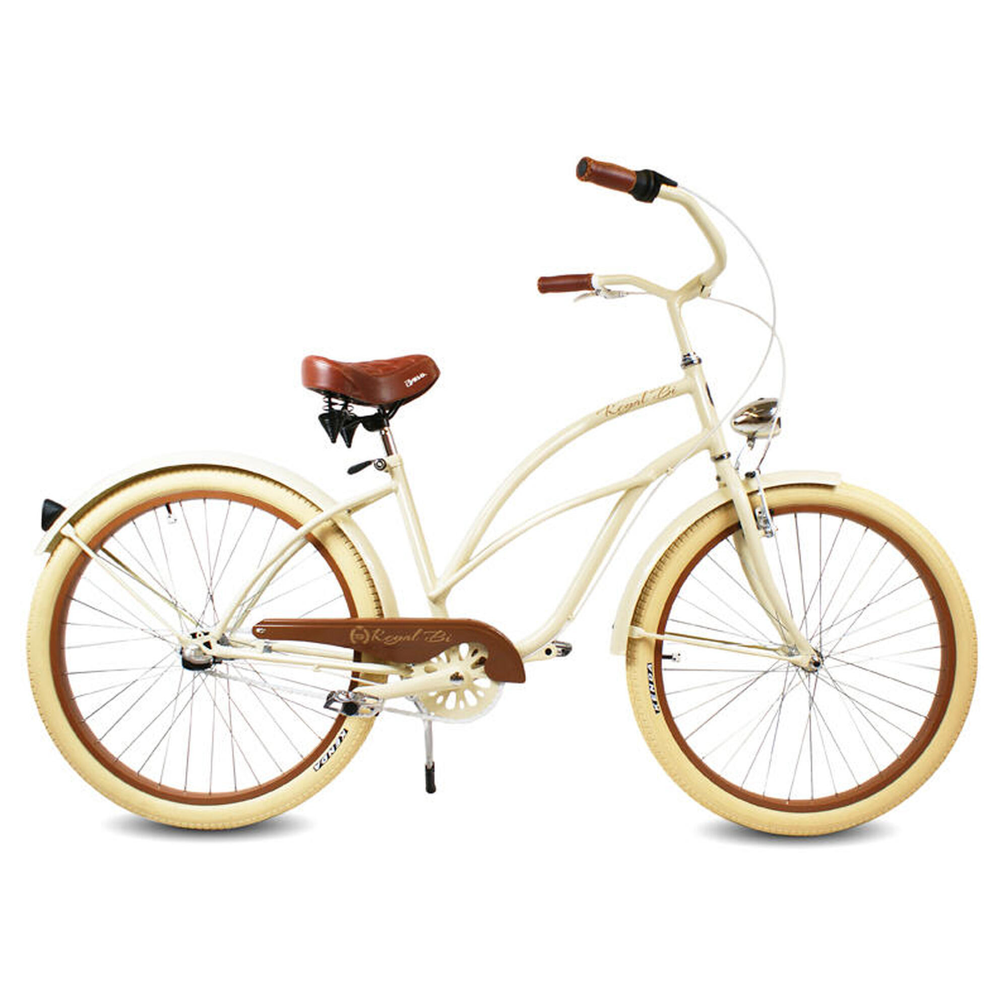 Rower Beach Cruiser Miejski Damski 18,5