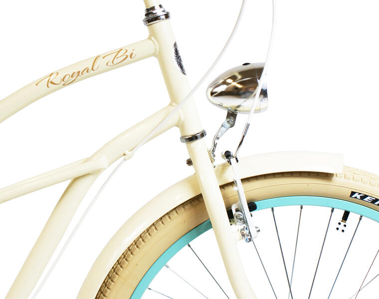 Rower Beach Cruiser Miejski Damski 18,5" 26" 2/4