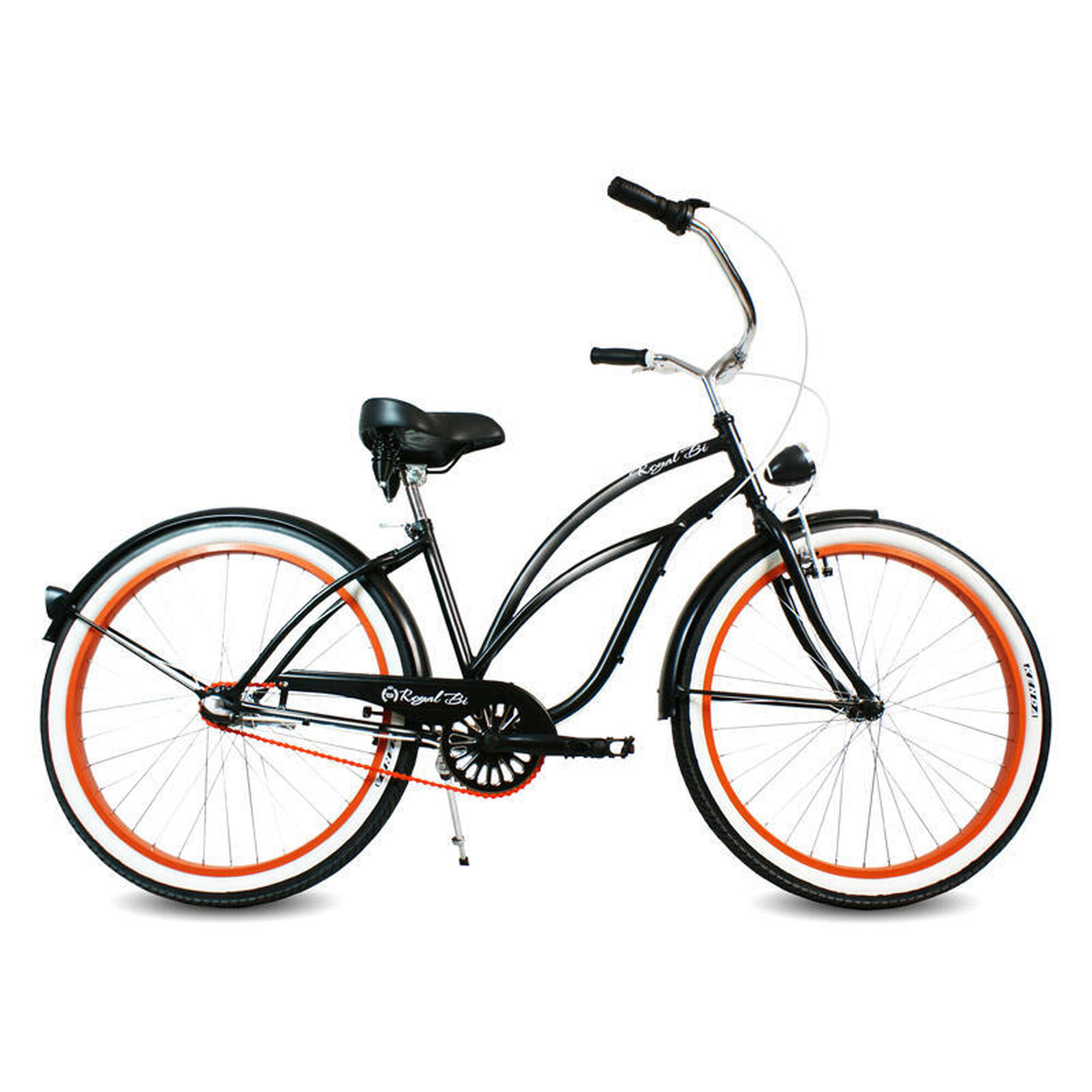 Rower Beach Cruiser Miejski Damski 18,5