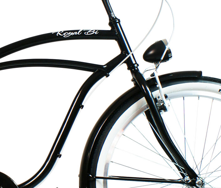 Rower miejski cruiser męski Black Bandit 28 2/3