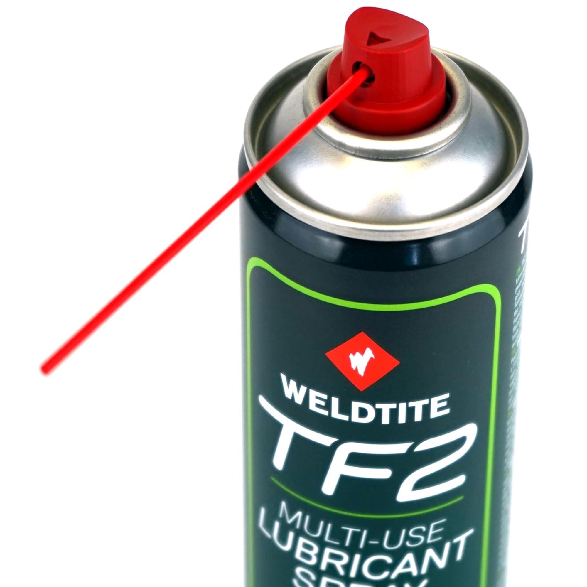 Weldtite TF2 smeerolie met Teflon spuitbus 400 ml 2/6
