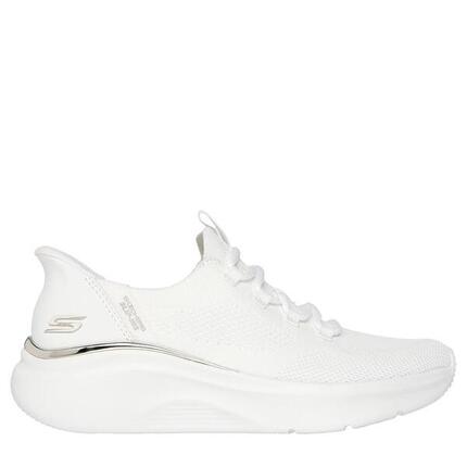 Zapatilla Mujer Skechers Slip-ins Bobs B Love Tejido Blanco