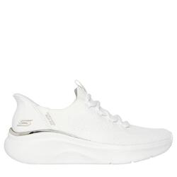 Baskets FEMME Skechers Slip-ins Bobs B Love tissu BLANC