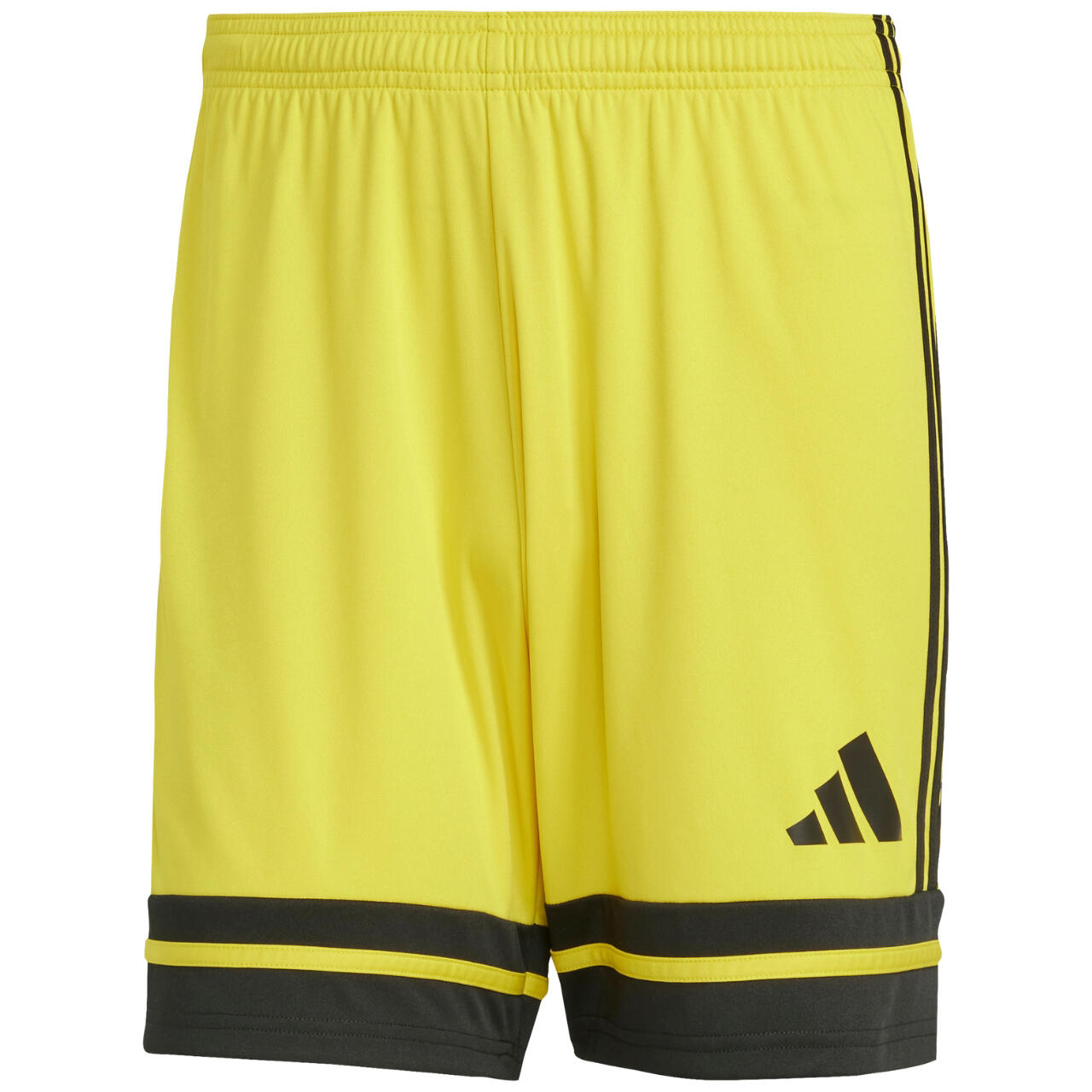 PANTALONCINO da calcio uomo adidas nero/giallo 7/7