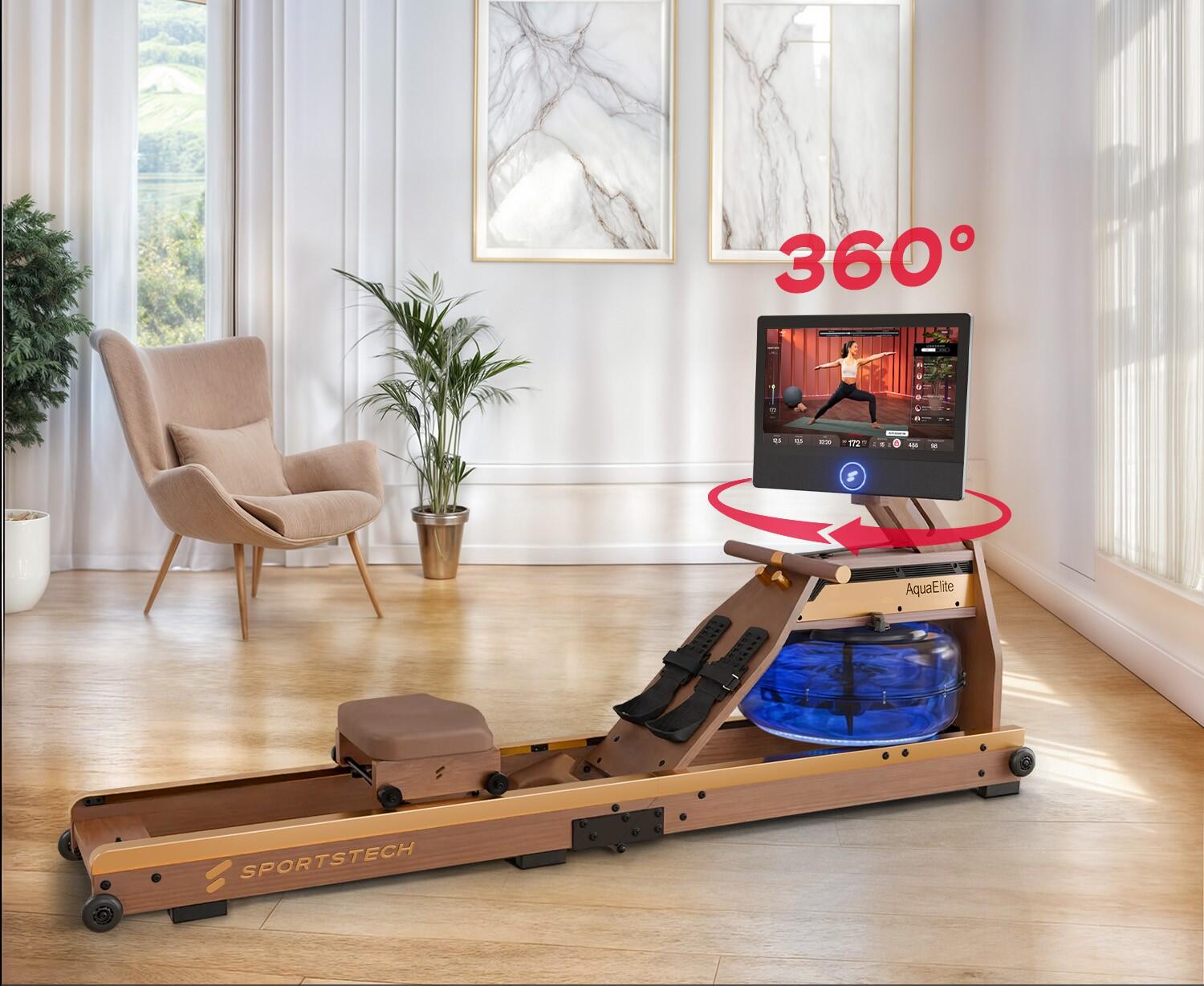 Sportstech Rudergerät AquaElite 3/4