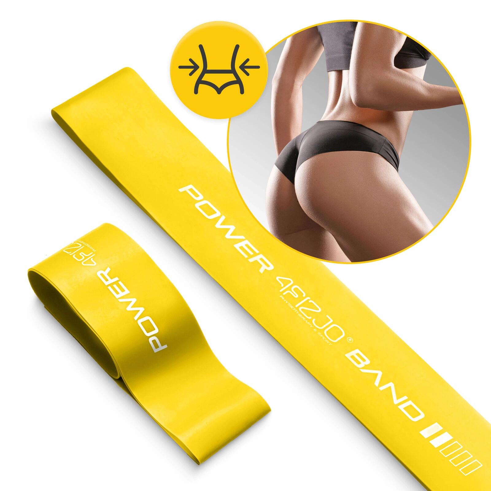 Guma do ćwiczeń MINI POWER BAND 4FIZJO 5/7