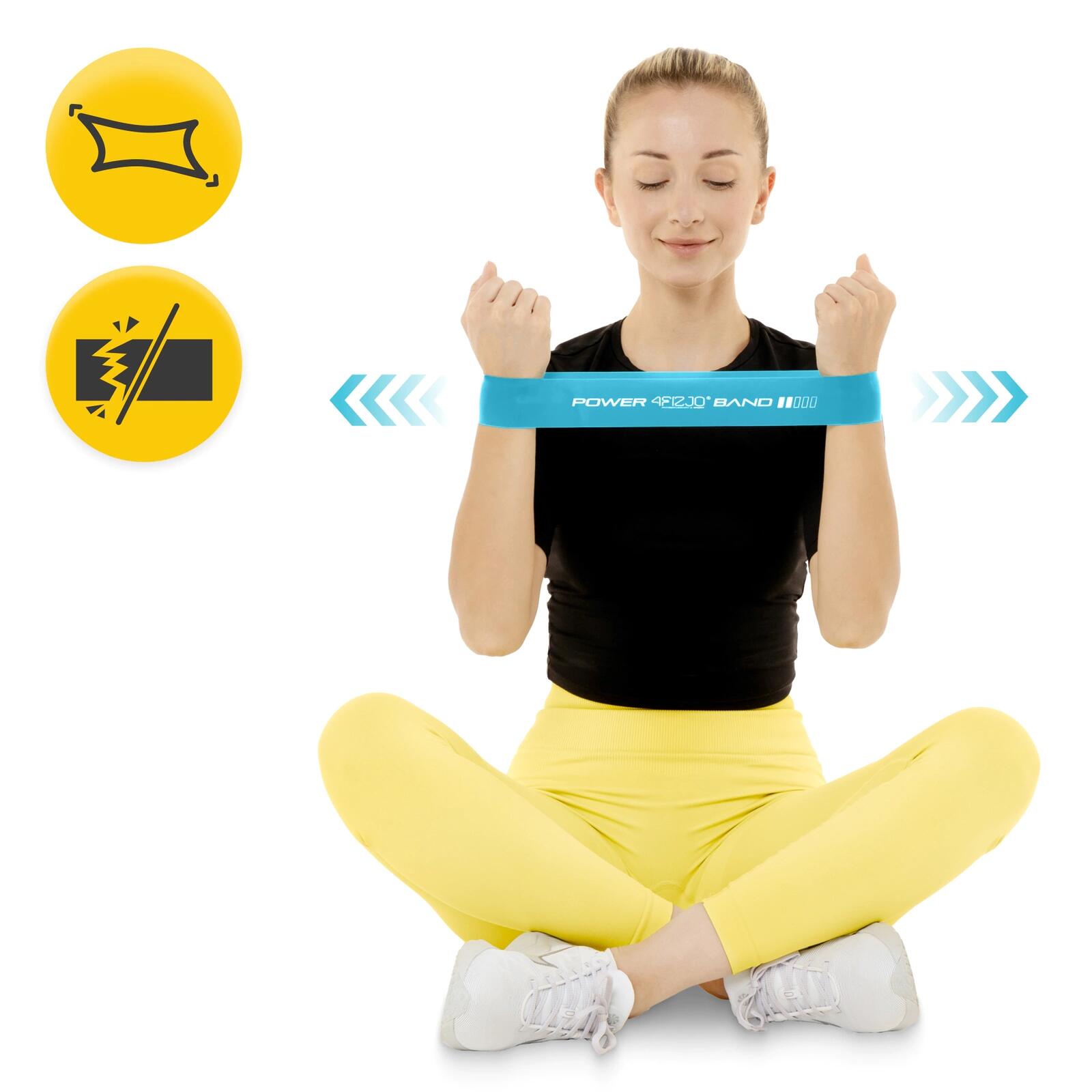 Guma do ćwiczeń MINI POWER BAND 4FIZJO 4/7