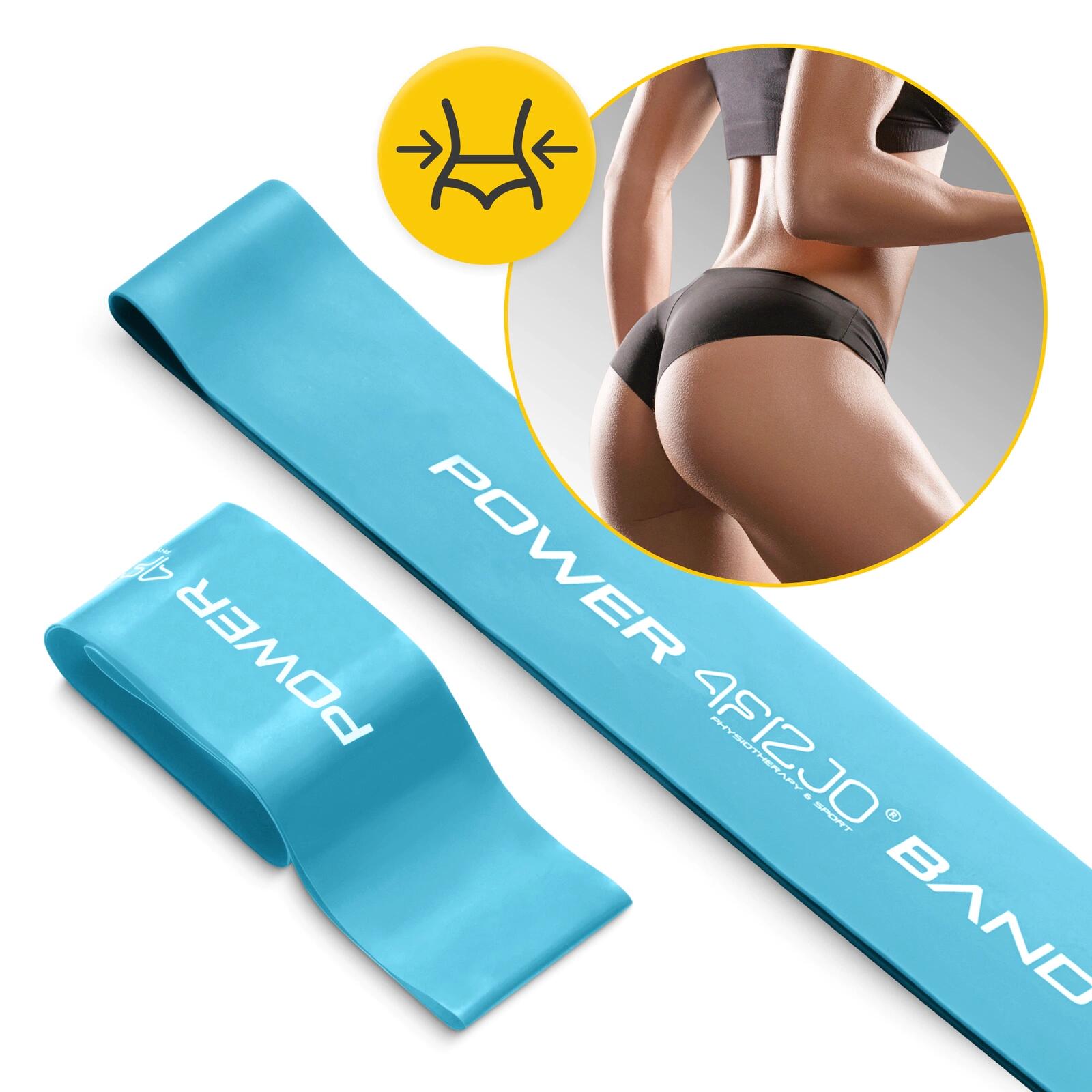 Guma do ćwiczeń MINI POWER BAND 4FIZJO 5/7