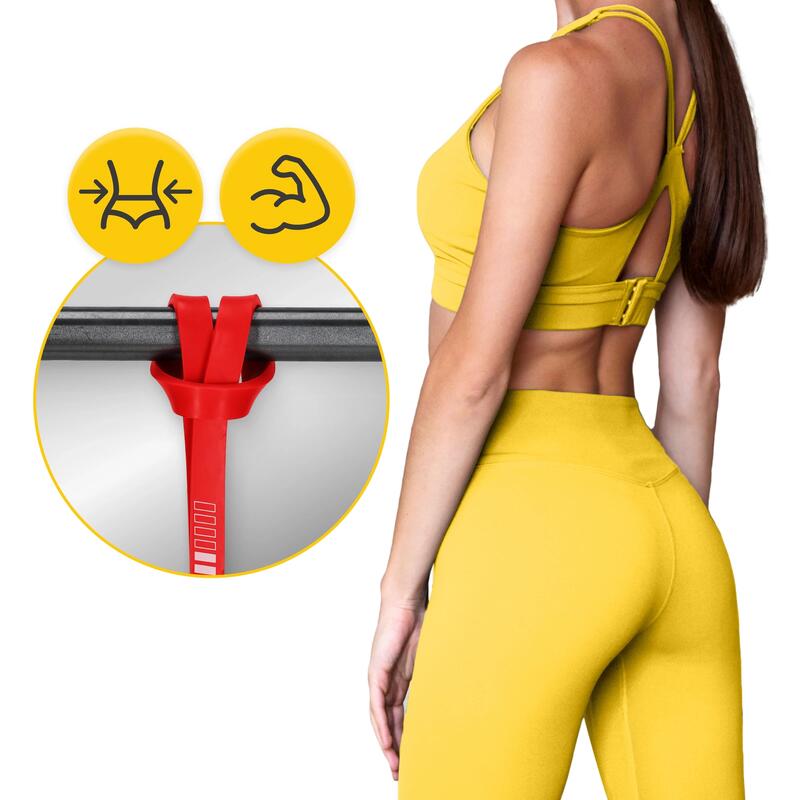 Bandă elastică de exerciții 4FIZJO POWER BAND