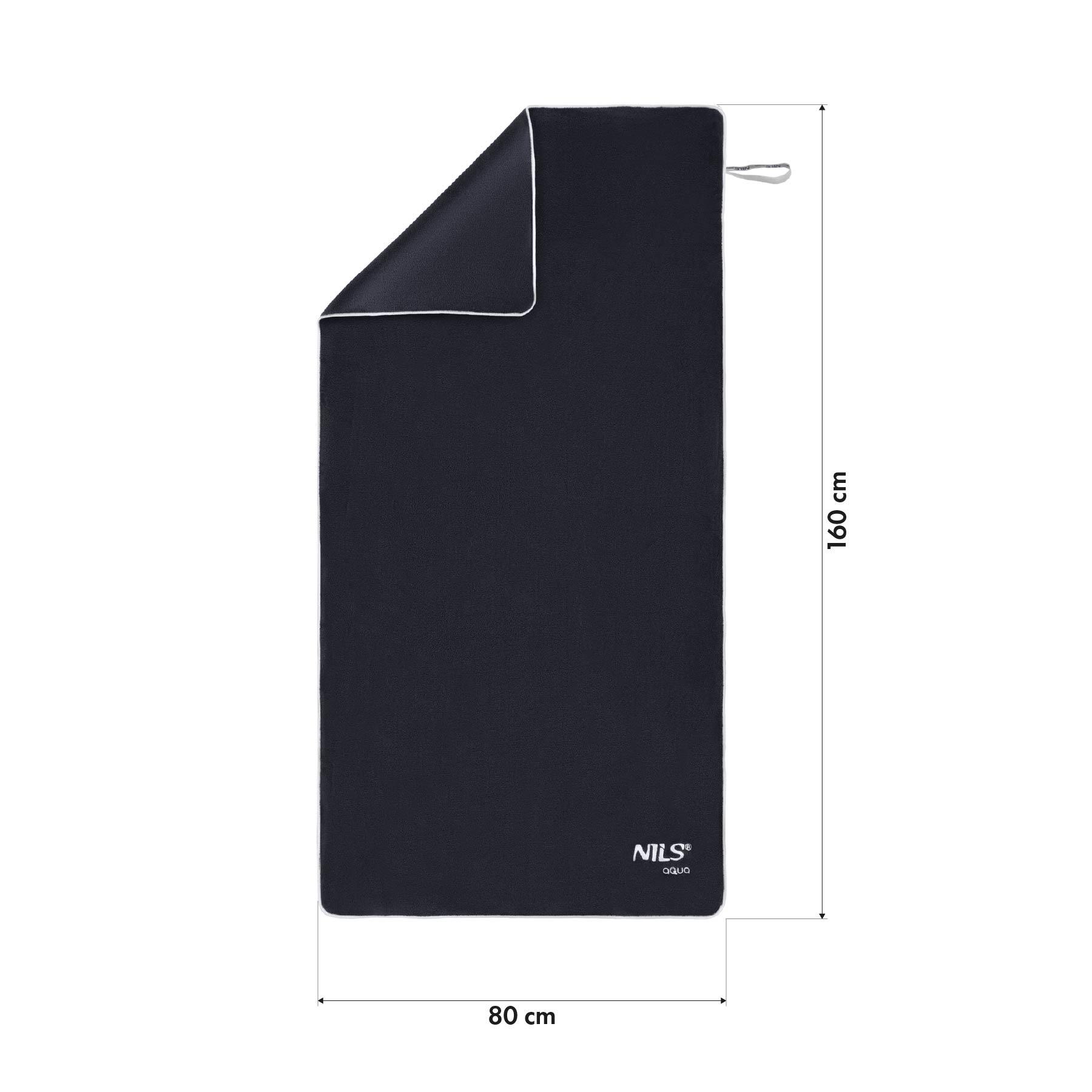 Microvezel handdoek FROTTE NAR14 160X80cm NILS AQUA 4/7