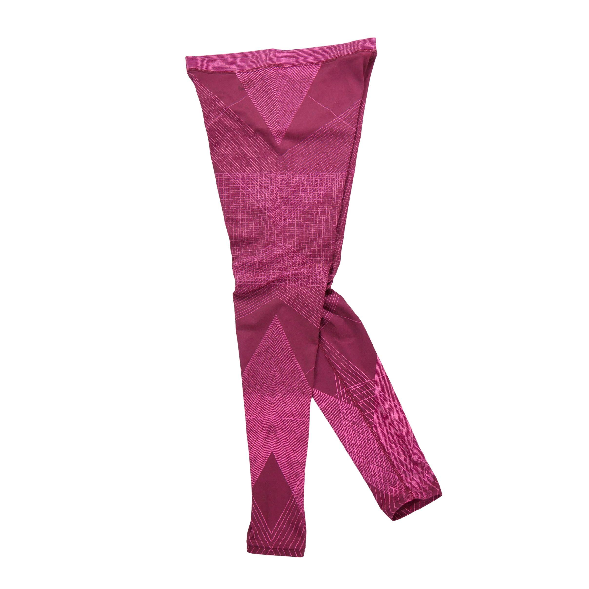 NIKE Segunda Vida - Mallas rosas de running y fitness para mujer - Excelente