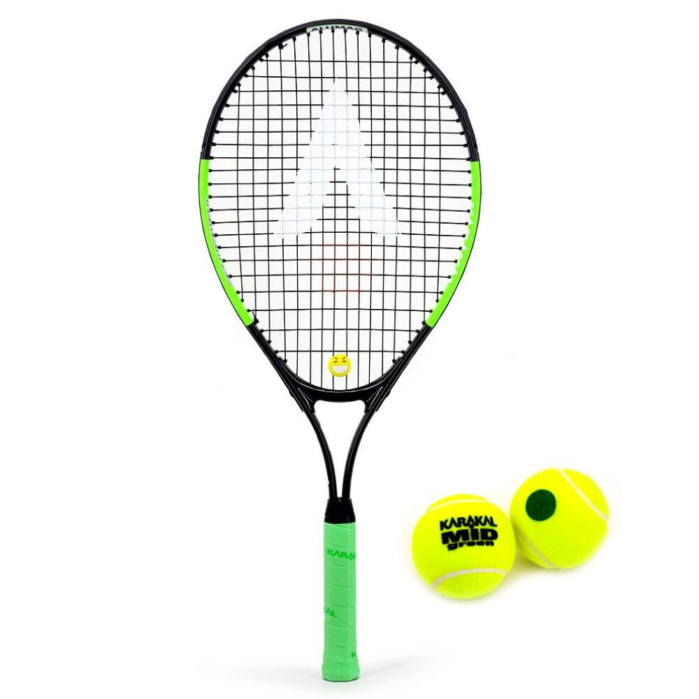 KARAKAL Karakal Flash 25 Junior Tennis Racket, Cover & Tennis Balls