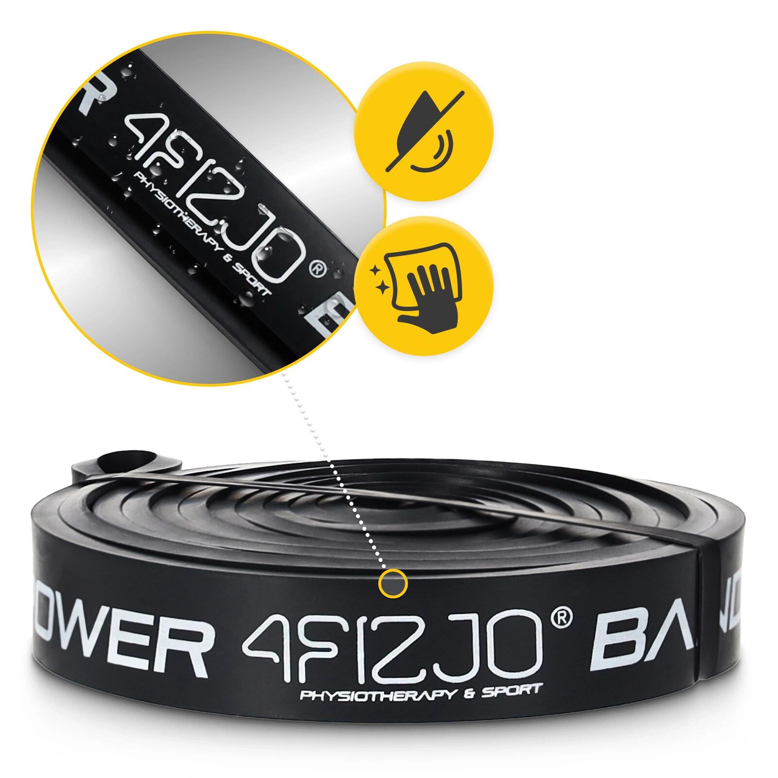 POWER BAND Widerstandsband 4FIZJO Fitnessband für Klimmzüge & Training 7/7