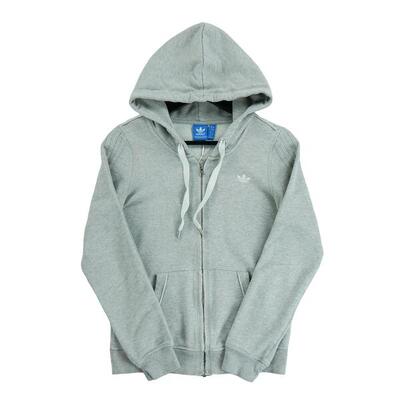 Tweedehands - dames volledige rits grijze hoodie - goede staat