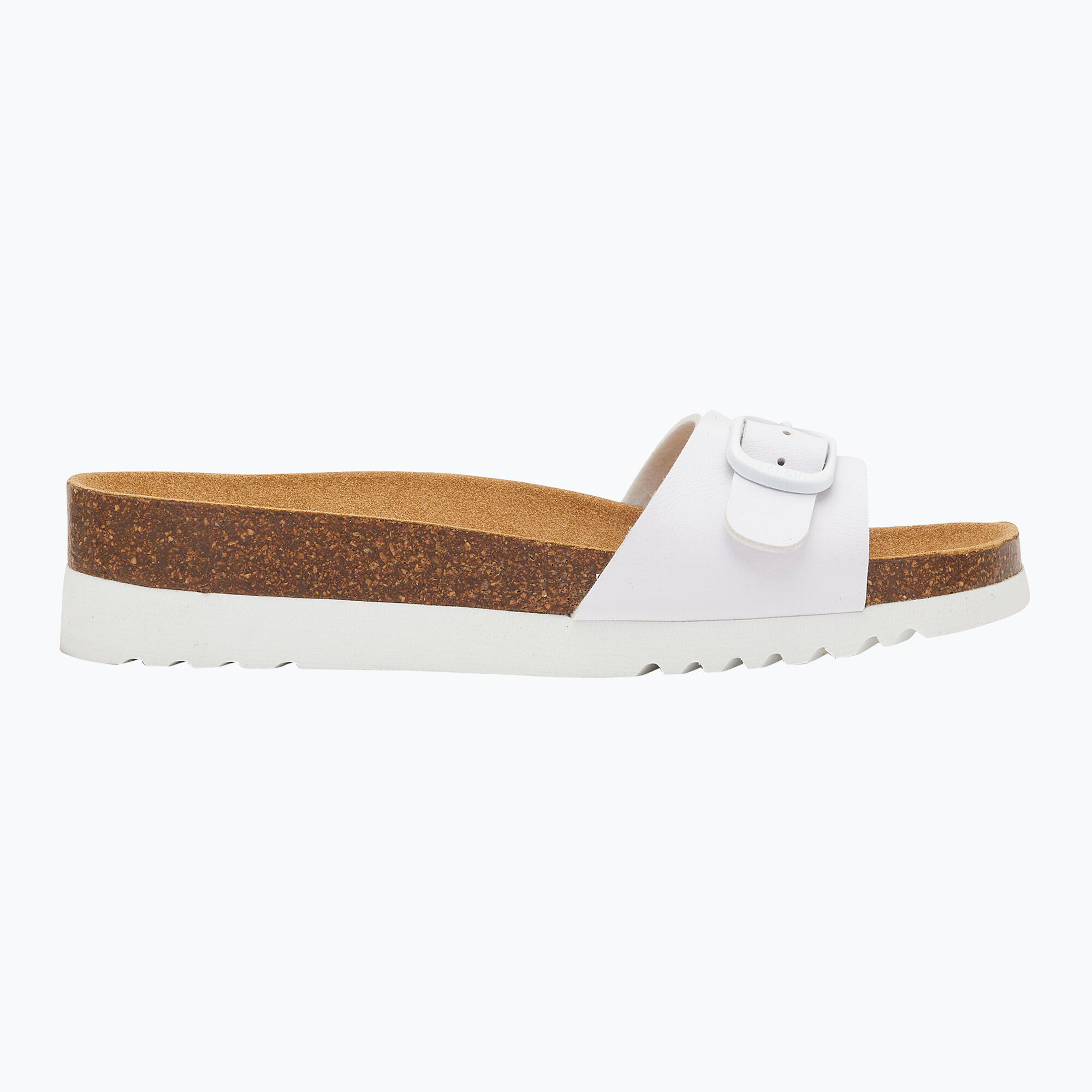 Scholl - Tongs Scholl Ginni Wide Med Pour Femme - Sandales - Blanc - 40 - Decathlon
