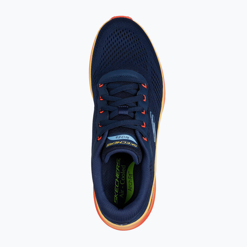 Pantofi bărbați SKECHERS Arch Fit 2.0 cu garnitură din piele