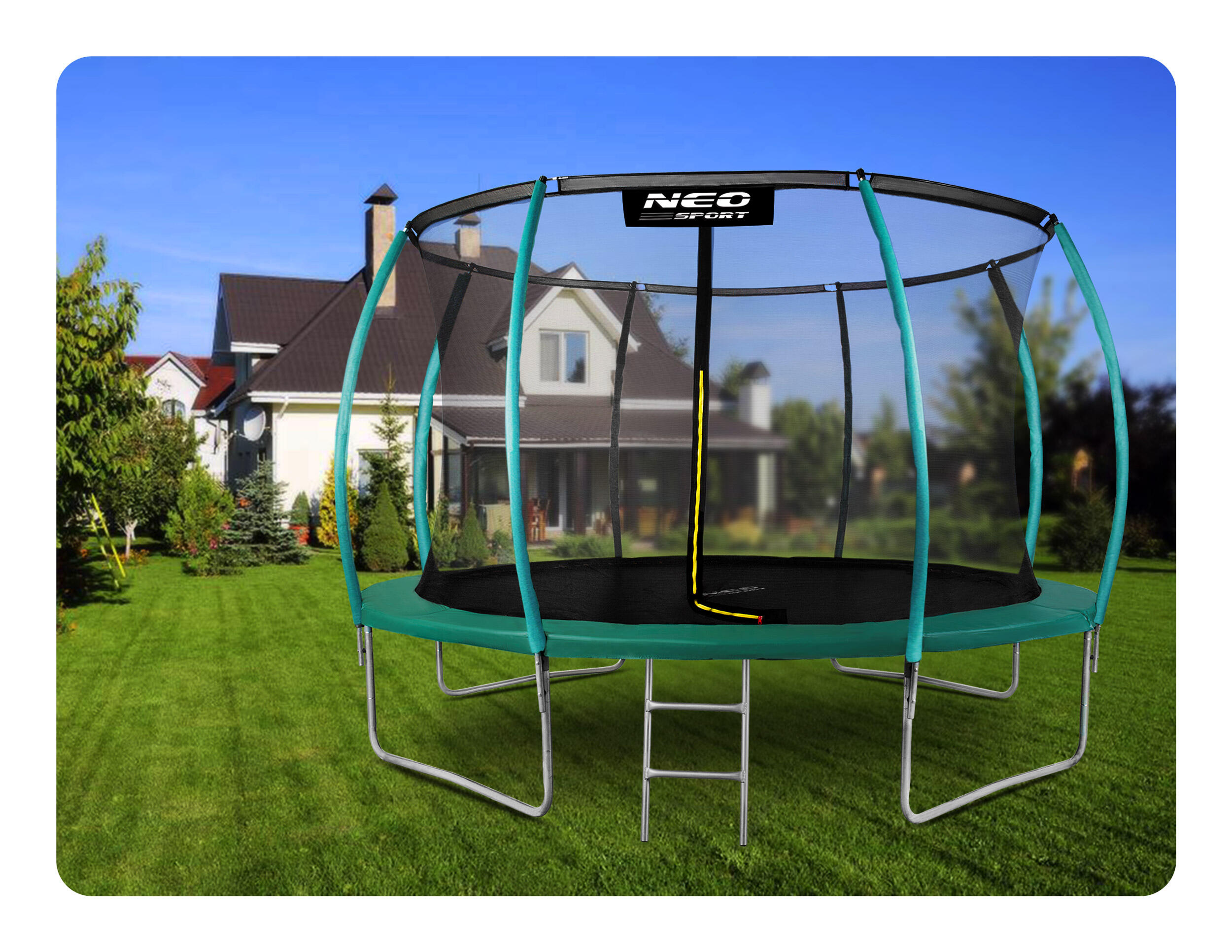 Camas Elásticas Y Trampolines Gimnasia Niño Neo-Sport Ns-12c181 verde 4/5