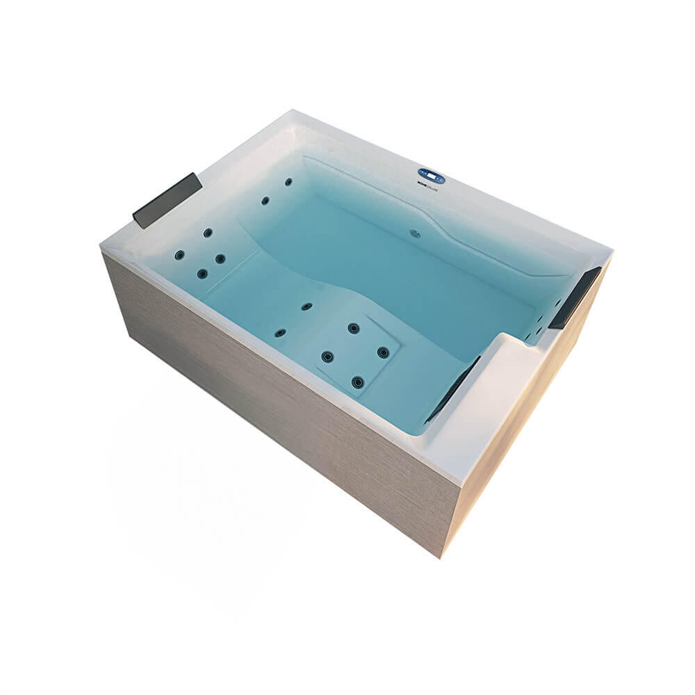 Home Deluxe - Spa D'Extérieur Nimbus Deluxe Pure - Sans Escalier Et Couverture Thermique - Piscine - Blanc - Taille Unique - Decathlon