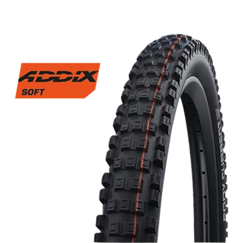 Flexible rear tire Schwalbe Eddy Current TLE 50km/h 27.5X2.60