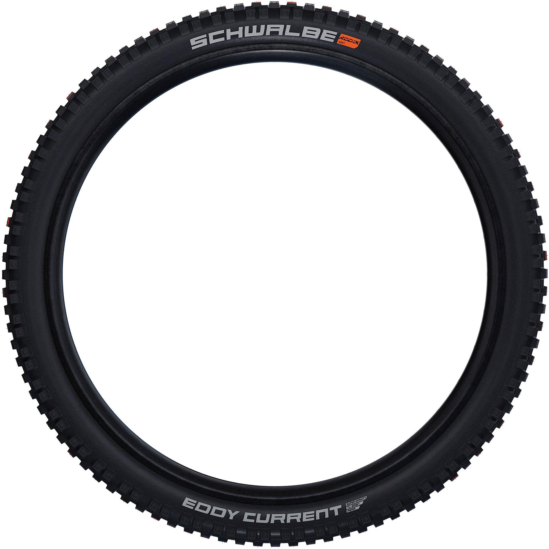 PNEU VTT 27.5X2.60  SCHWALBE EDDY CURRENT REAR SUPER GRAVITY EASY NOIR (65-584) 7/7