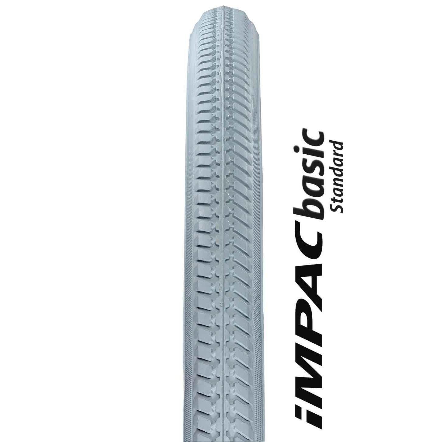 Grijze Buitenband voor Rolstoel 22 x 1 3/8 (37-501) 1/1