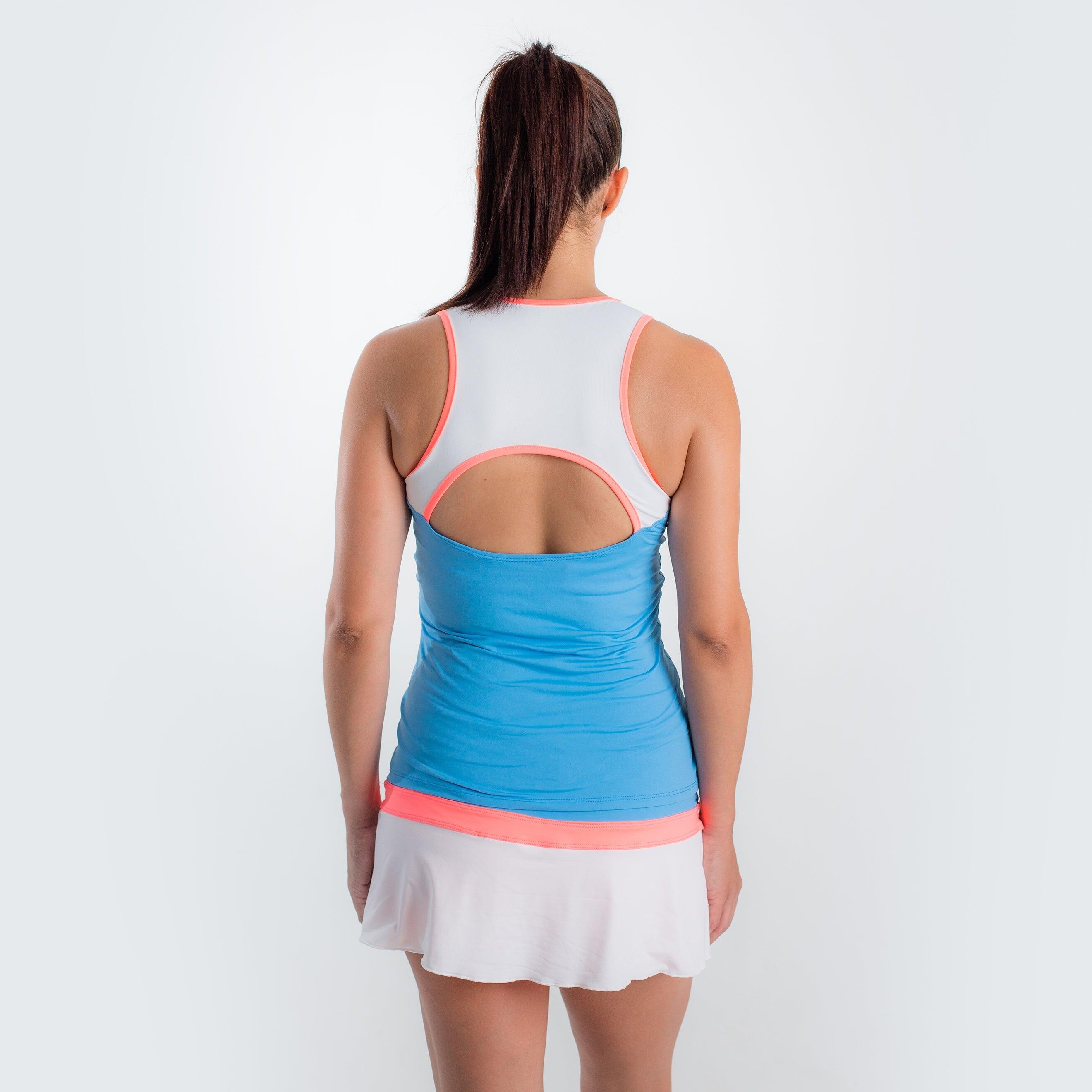 Camiseta de Padel Mujer Belén Berbel Shanghai Blue Talla XL 2/7