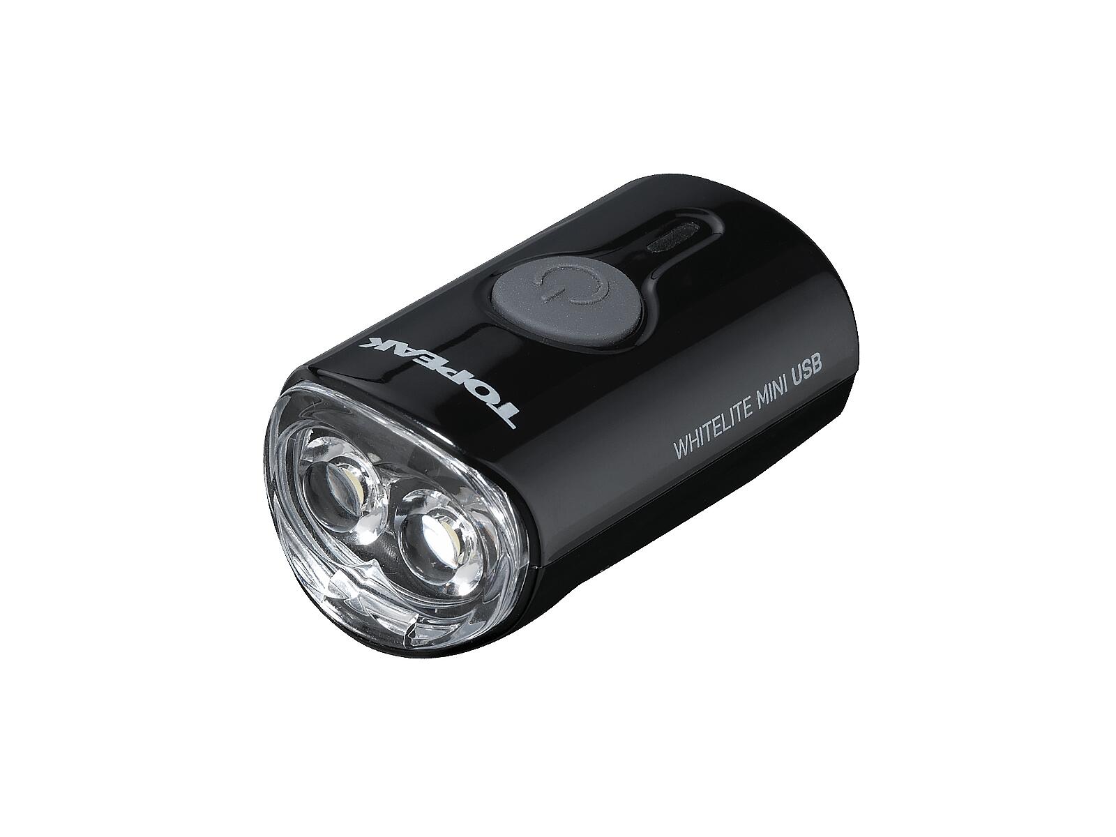 Farol mini usb topeak branco