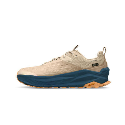 Sportschoenen trail running heren olympus 6 hike low gore-tex man donkerbruin be