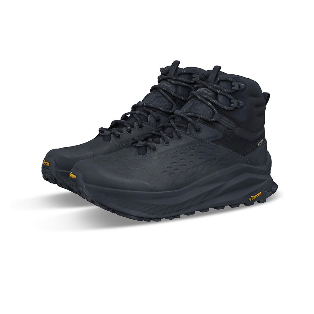 Sportschoenen Trail running HEREN Olympus 6 Hike Mid Gore-Tex Vrouw ZWART 5/6