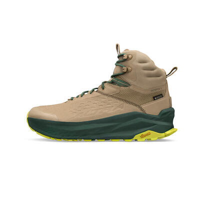 Sportschoenen trail running heren olympus 6 hike mid gore-tex man beige