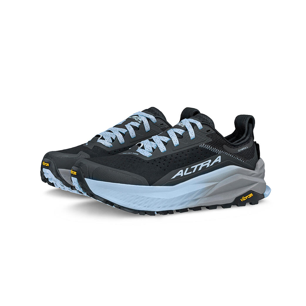 Sportschoenen Trail running DAMES Olympus 6 Vrouw ZWART 5/6