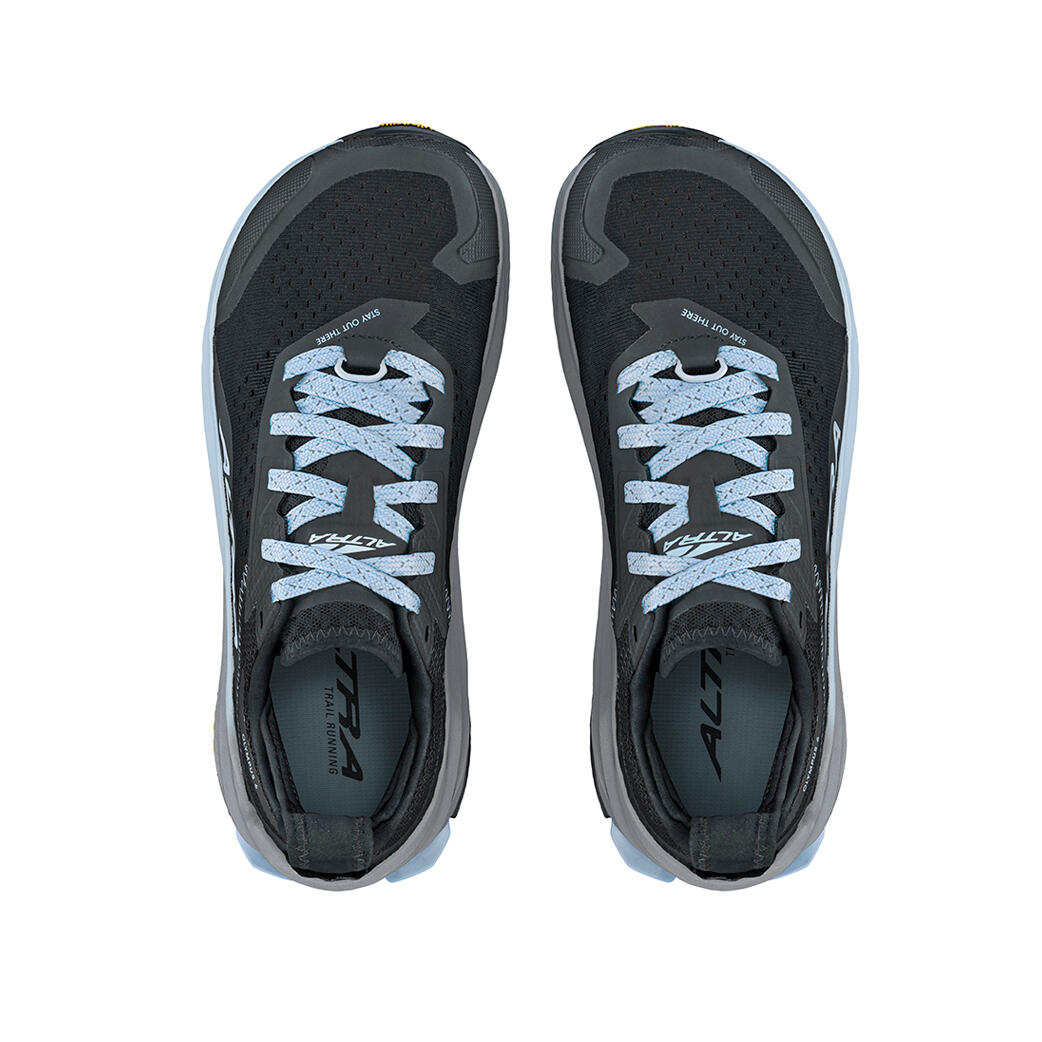 Sportschoenen Trail running DAMES Olympus 6 Vrouw ZWART 6/6