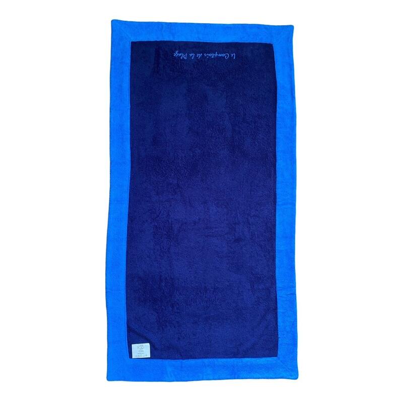 Handdoek Fashionata Diep Blauw 90 x 170 cm 490gm²
