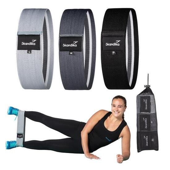 Stof weerstand band set - 3 banden met 3 niveaus van weerstand