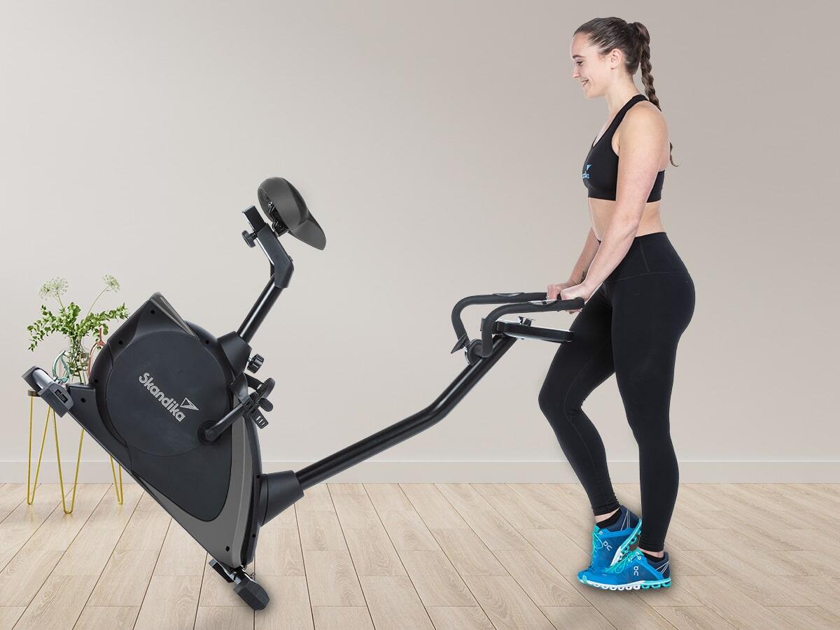 Vélo d'appartement Vinneren - connecté - Inertie 11 kg - 12 Prog. - Max. 130 kg 3/7