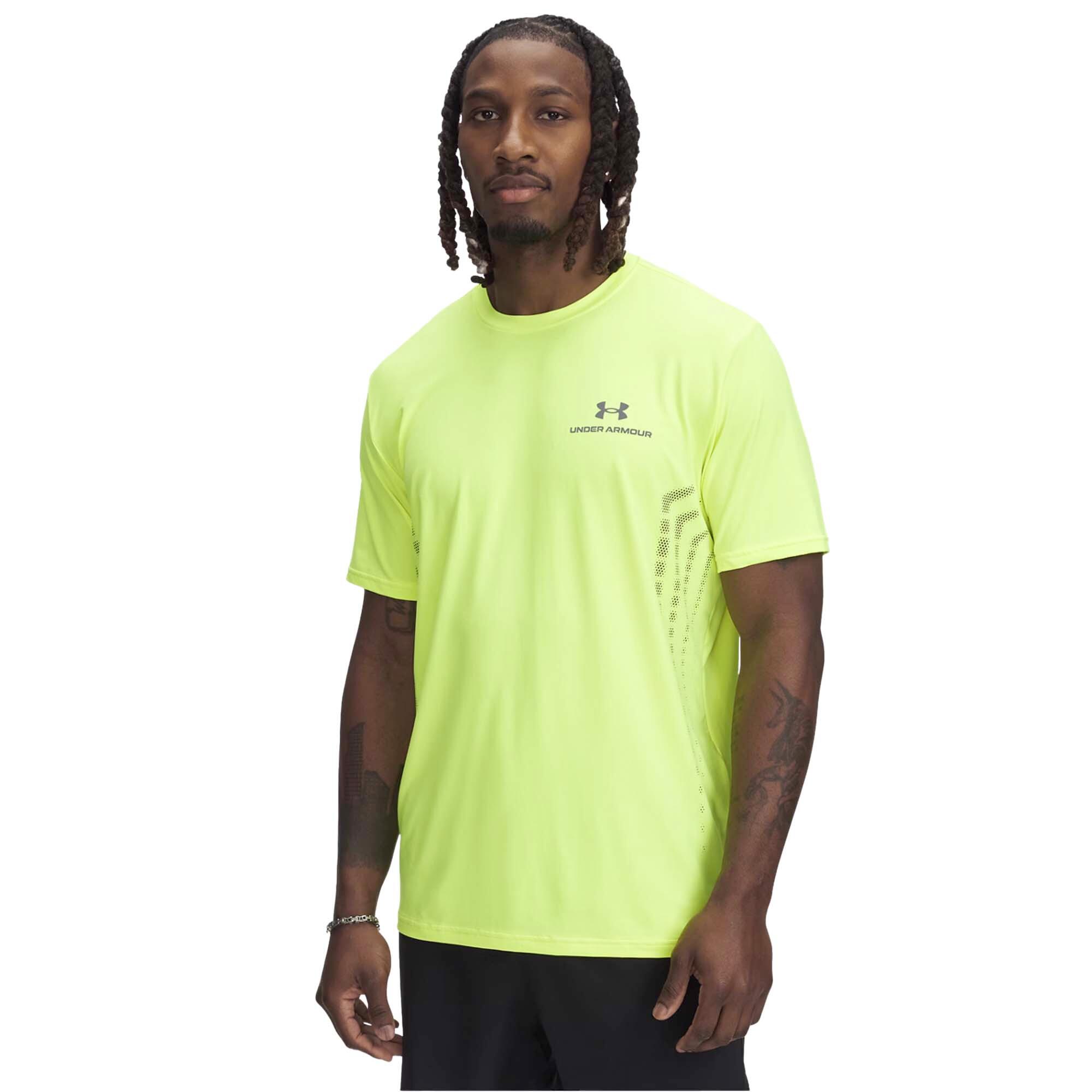 Under Armour Camiseta Under Armor Vanish Energy Graphic Ss Adulto Amarelo da Decathlon