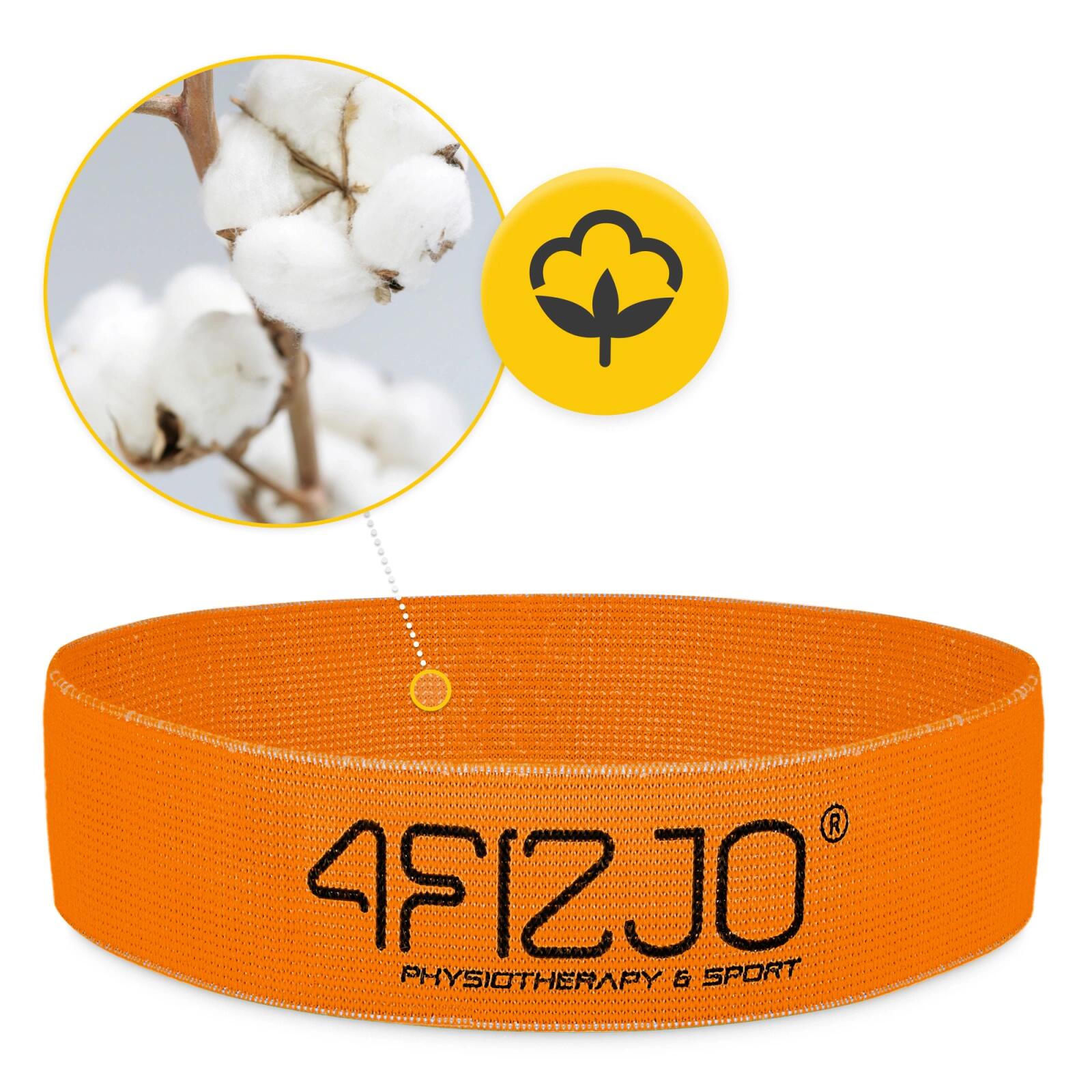 FLEX BAND Stoffband 4FIZJO Widerstandsband für Fitness & Pilates 5/7