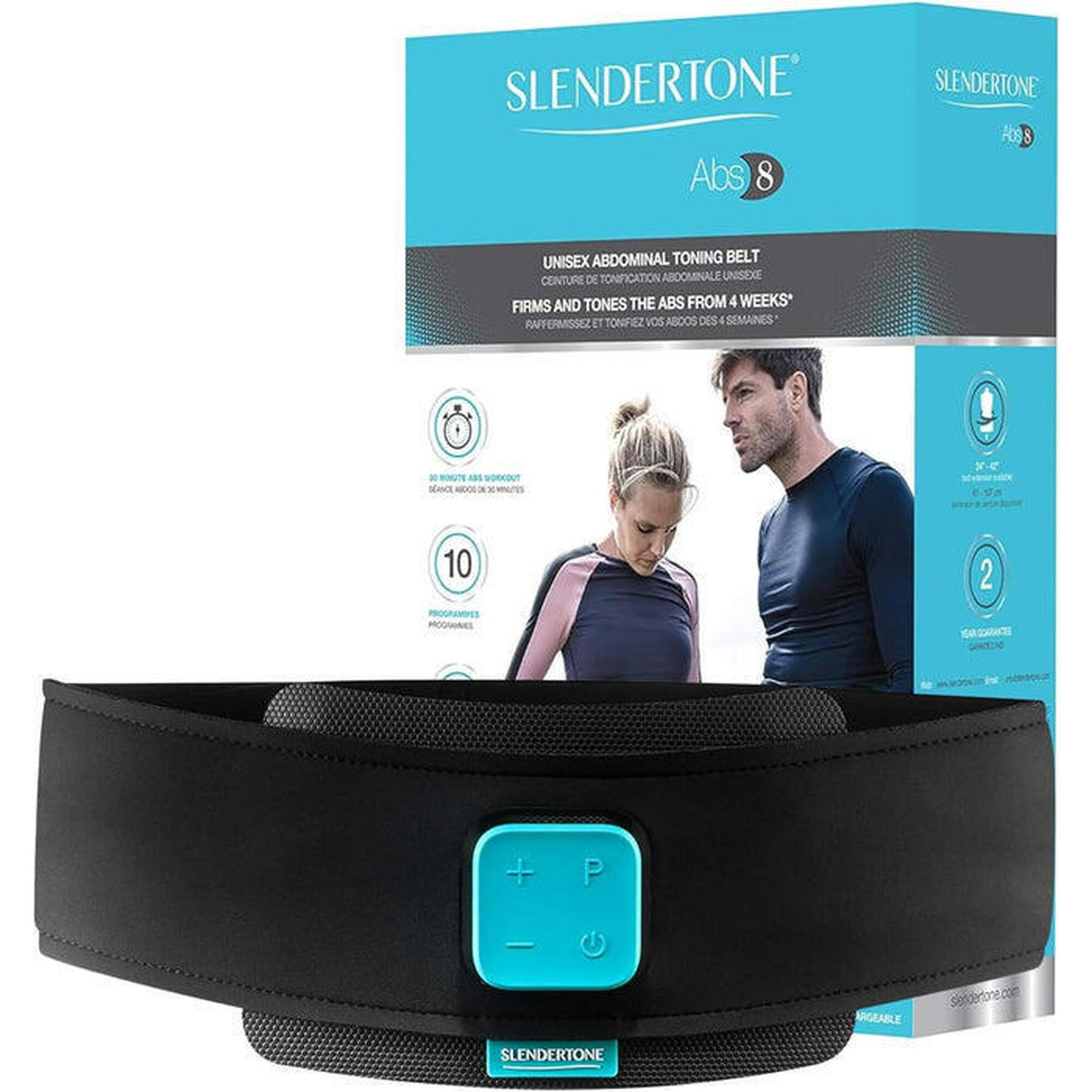 SLENDERTONE PACK SHORT TONIFIANT ET CEINTURE TONIFIANTE ABS8