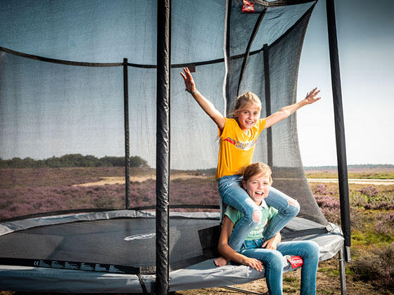 Trampoline + Veiligheidsnet BERG Favorit Regular Rond 200 Grijs 3/3