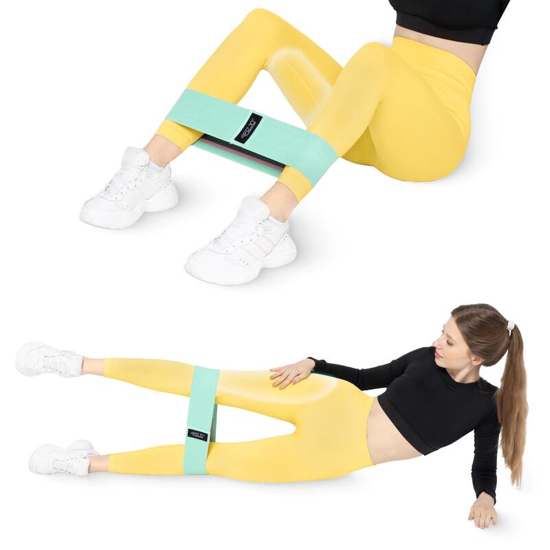 Set de 3 benzi elastice HIP BAND 4FIZJO