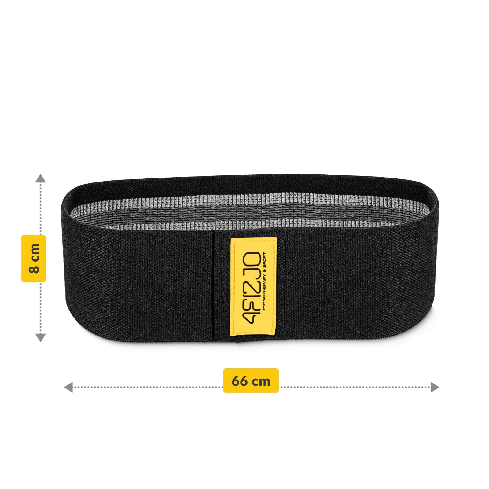 Hip Band Stoffband 4FIZJO Widerstandsband für Po- und Beintraining 7/7