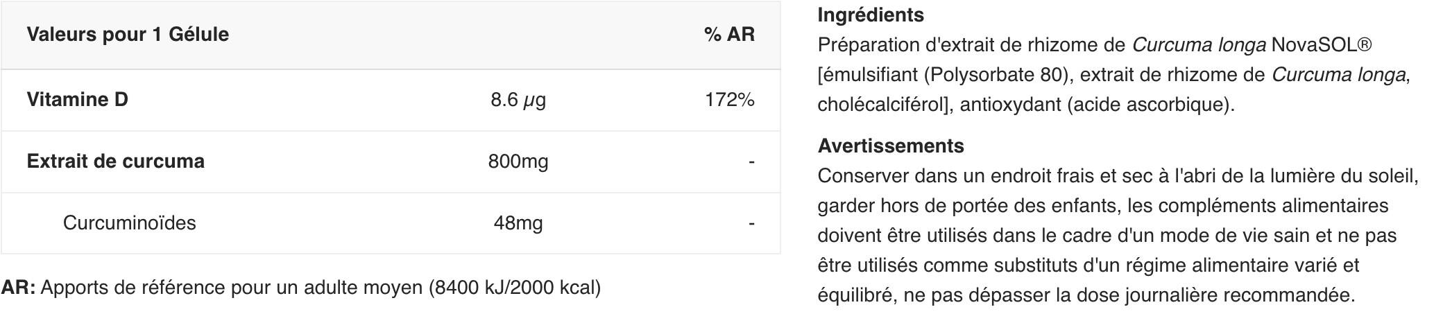 Curcuma liquida - 30 Capsule Biotech USA 2/3