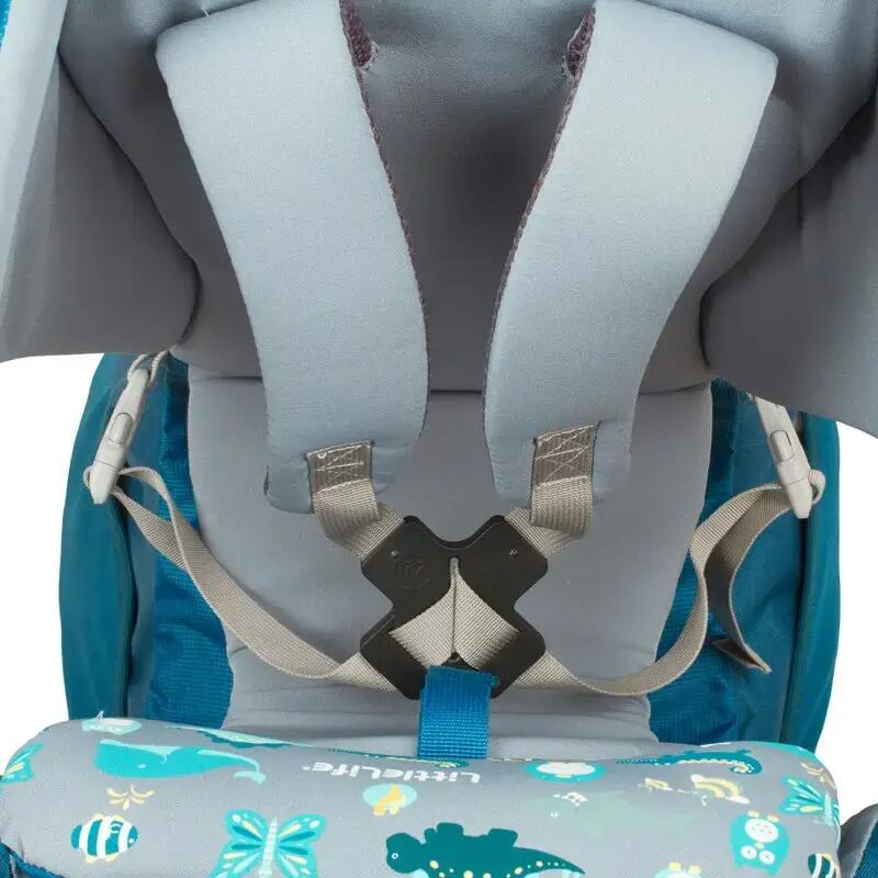 Porte-bébé dorsal LittleLife Ranger S2 bleu léger 1,7 kg 3/7