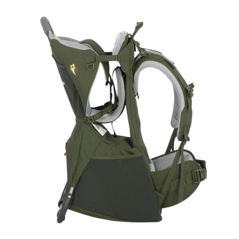 Porte-bébé LittleLife Adventurer S3 vert léger, dossier et pieds pliables, 12L 5/7