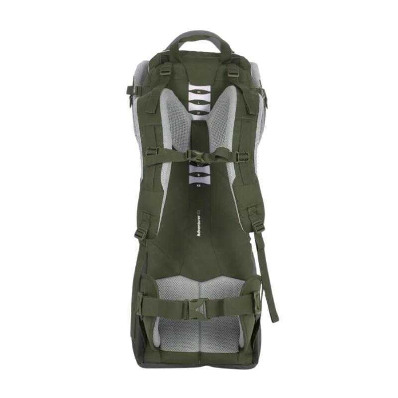 Porte-bébé LittleLife Adventurer S3 vert léger, dossier et pieds pliables, 12L 4/7