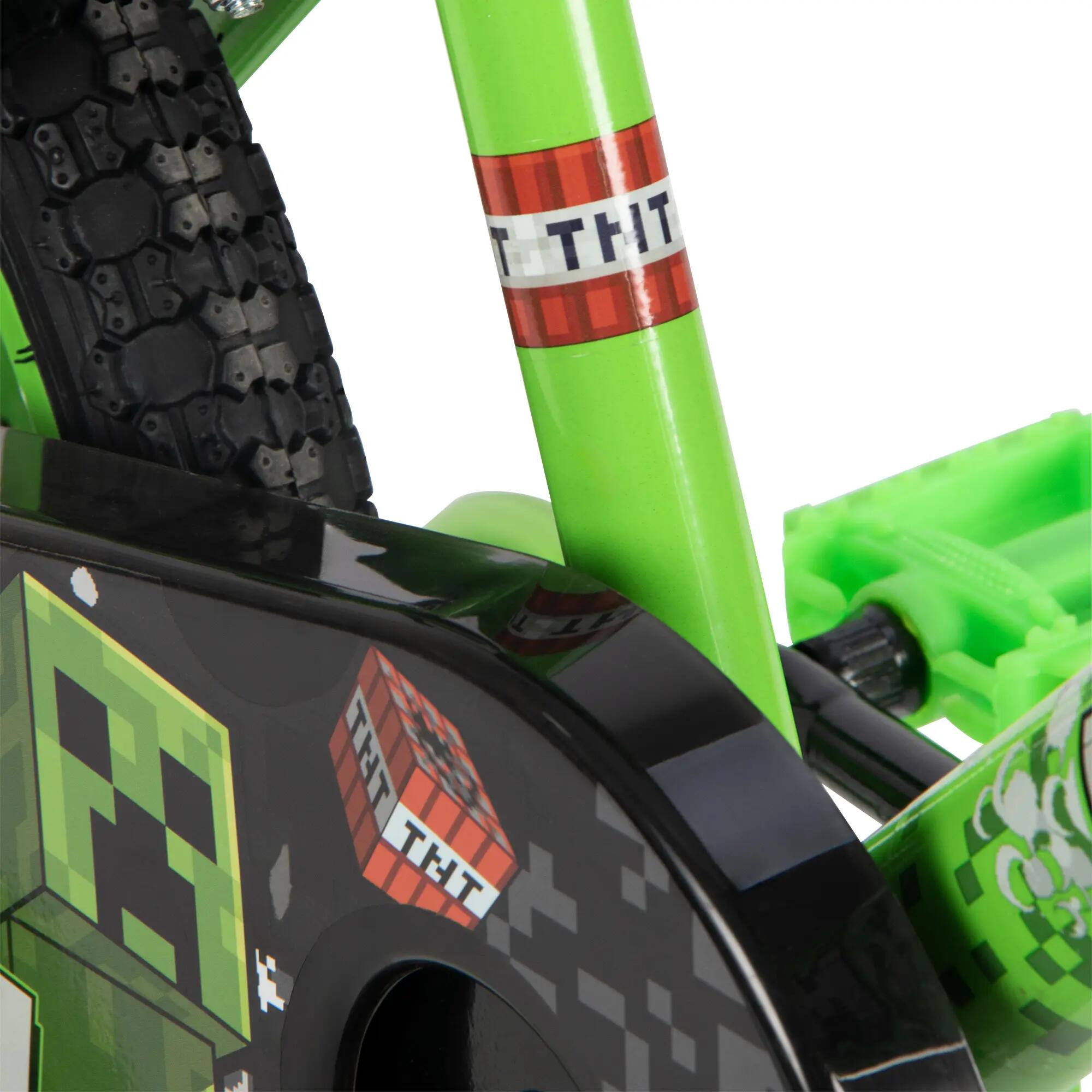 Bicicleta infantil HUFFY Minecraft de 16 polegadas 6/12