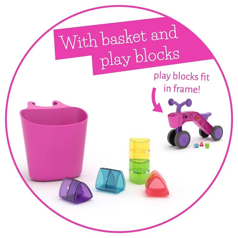 Chillafish ItsiBitsi Blocks CPIB02FUS cvadriciclu FUCHSIA